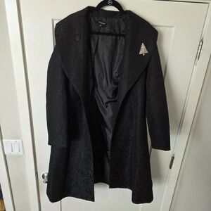 Torrid Black Trench Coat